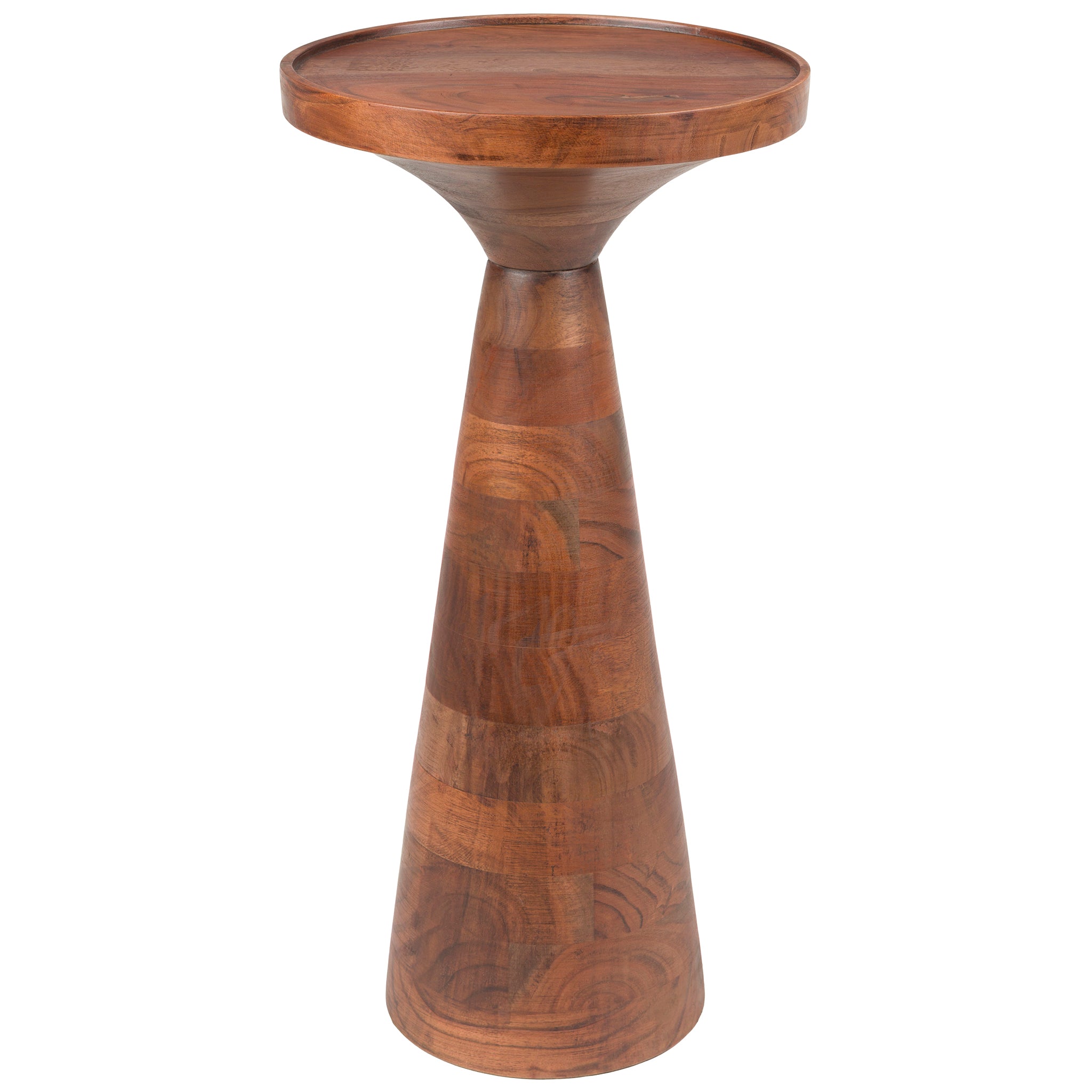 Floss Walnut Acacia Wood Side Table