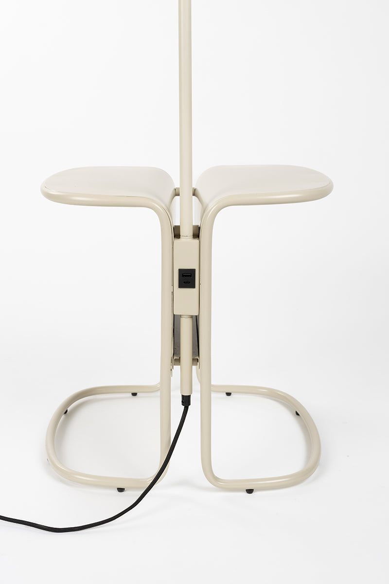 Lustor Beige Floor Lamp