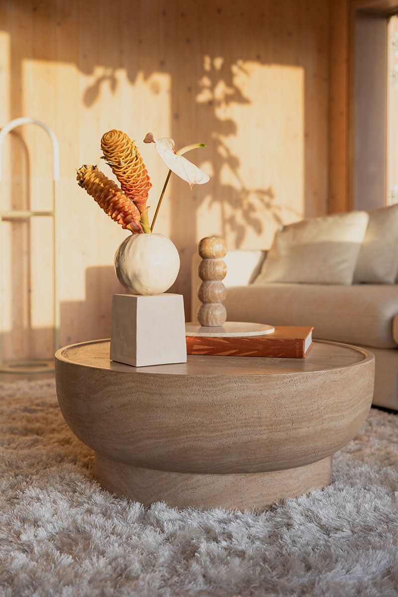 Noble Round Coffee Table - WOO .Design