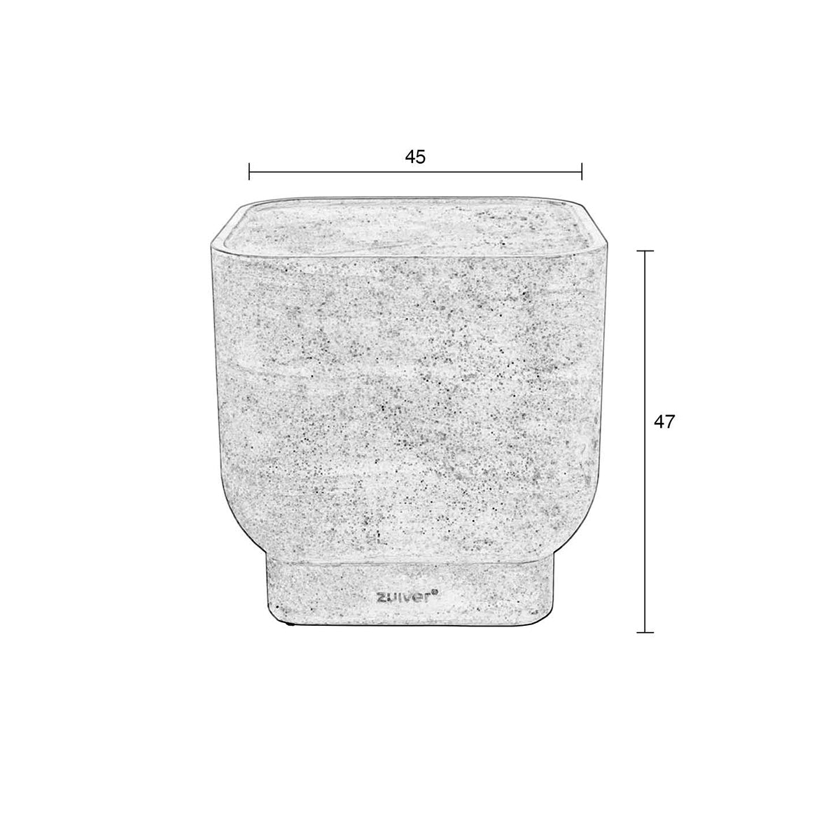 Noble Square Side Table - WOO .Design