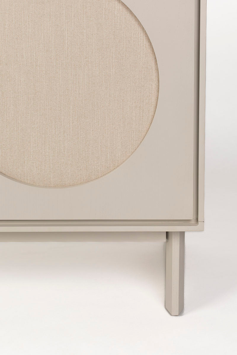 Twin Beige 2 Doors Sideboard - WOO .Design