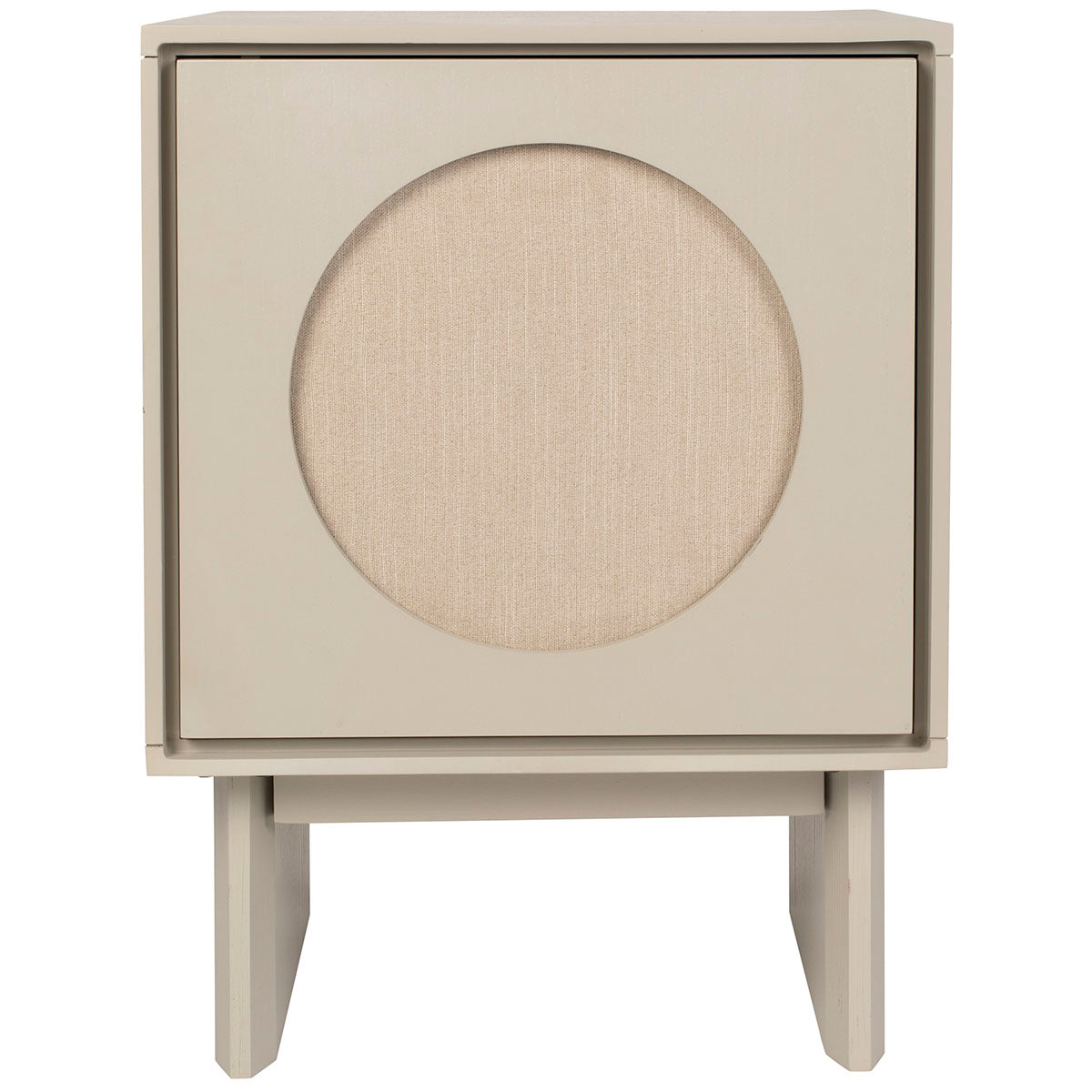 Twin Beige Bedside Table