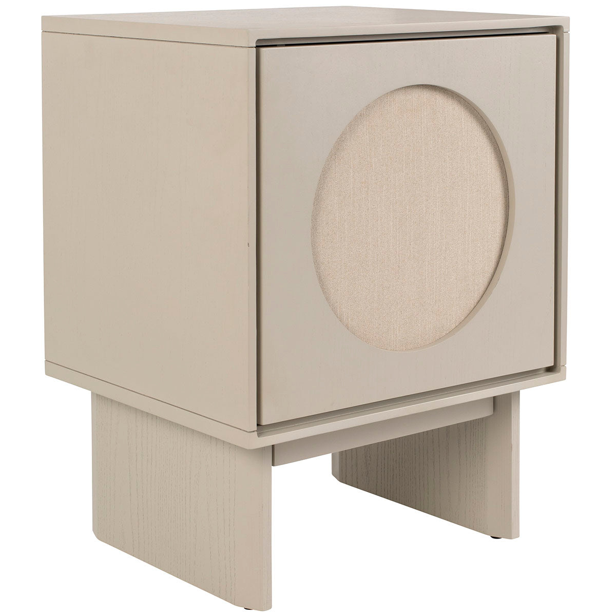 Twin Beige Bedside Table