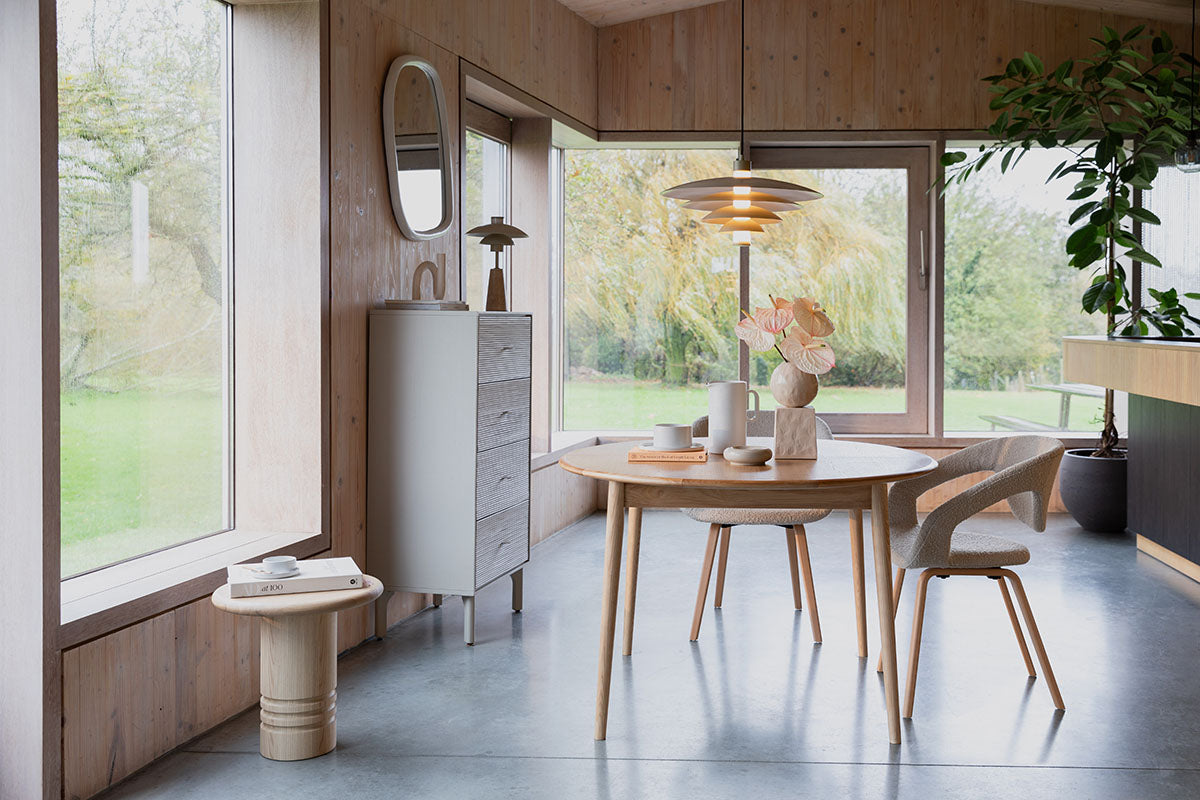 Twist Round Extendable Dining Table - WOO .Design