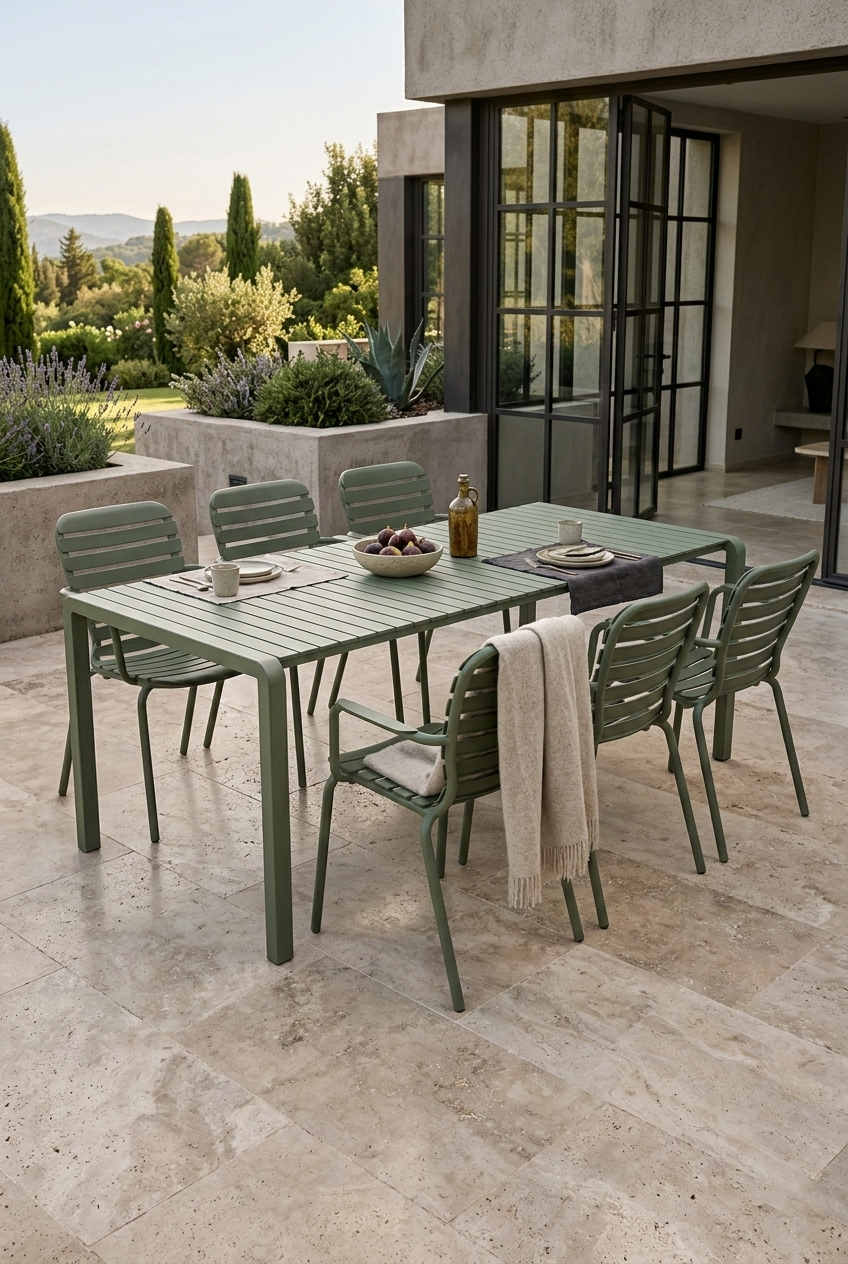 Vondel 214 Garden Table Set with Armchair