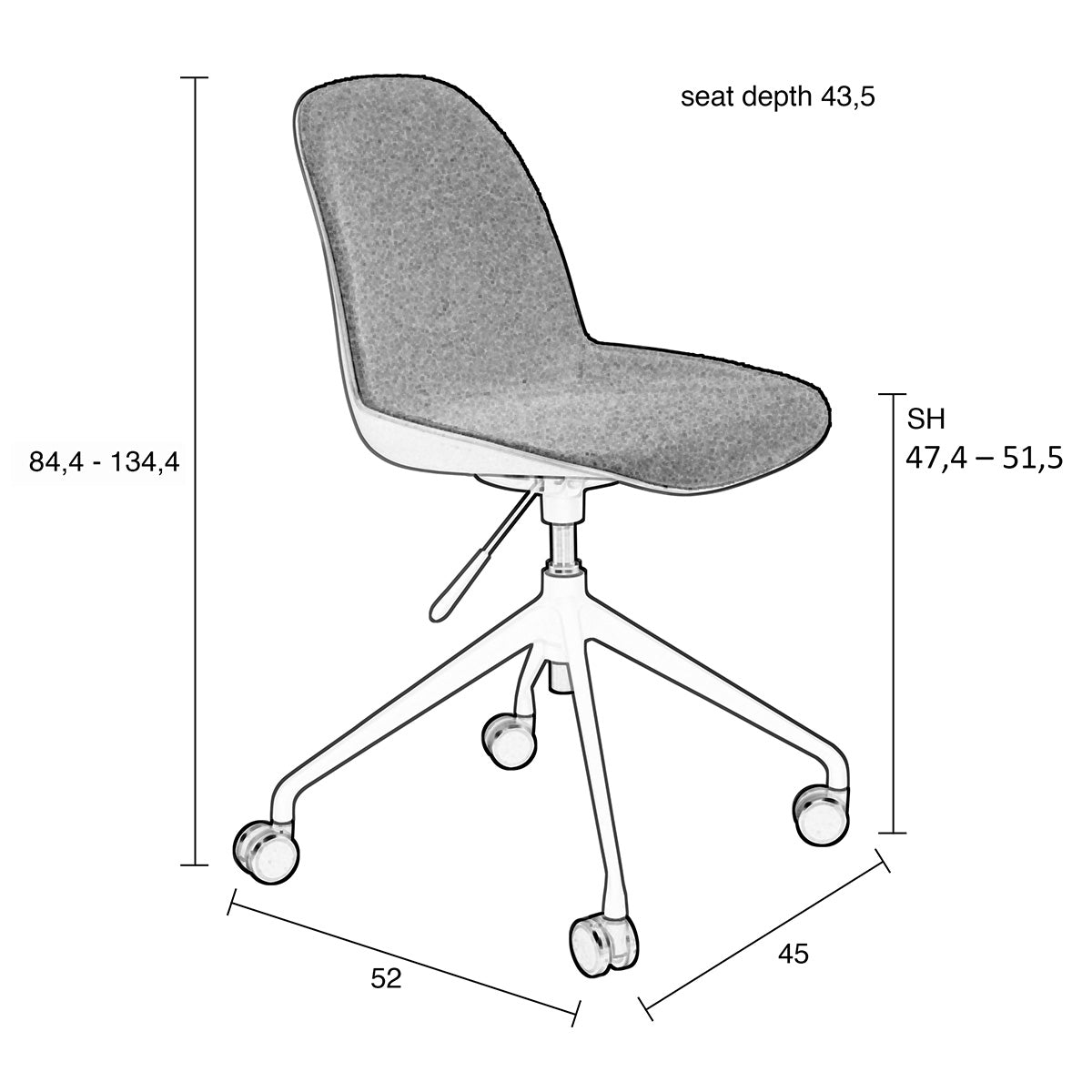 Albert Kuip Office Chair