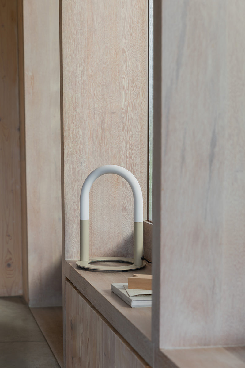 Arch Beige Table Lamp - WOO .Design