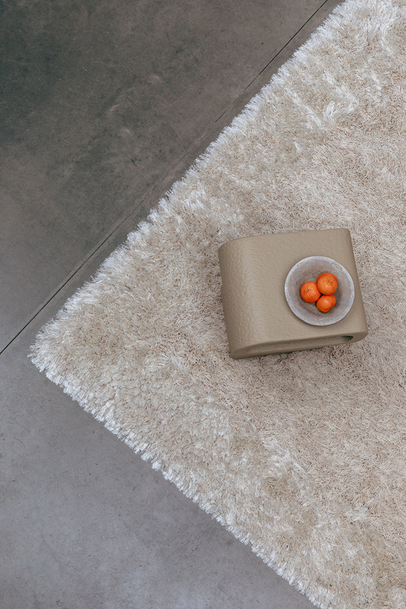 Curly Beige Carpet - WOO .Design