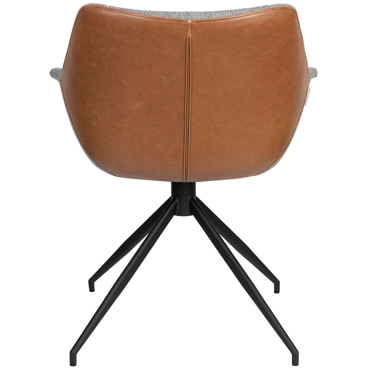 Doulton Vintage Brown Swivel Armchair