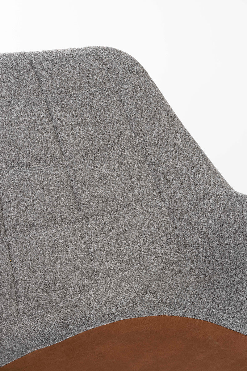 Doulton Vintage Brown Swivel Armchair