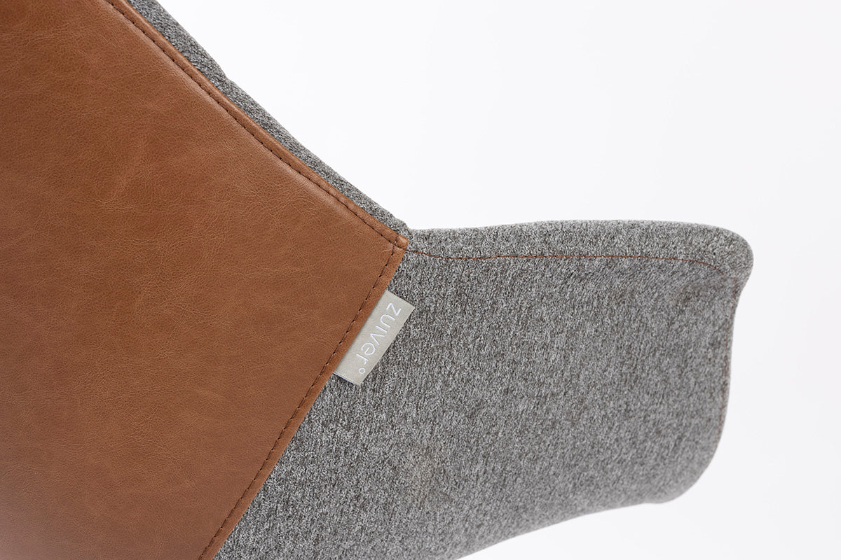 Doulton Vintage Brown Swivel Armchair