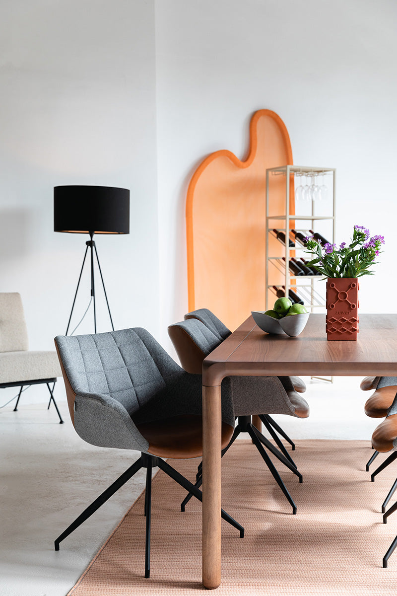 Doulton Vintage Brown Swivel Armchair