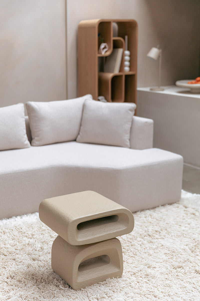 Eddy Beige Side Table - WOO .Design