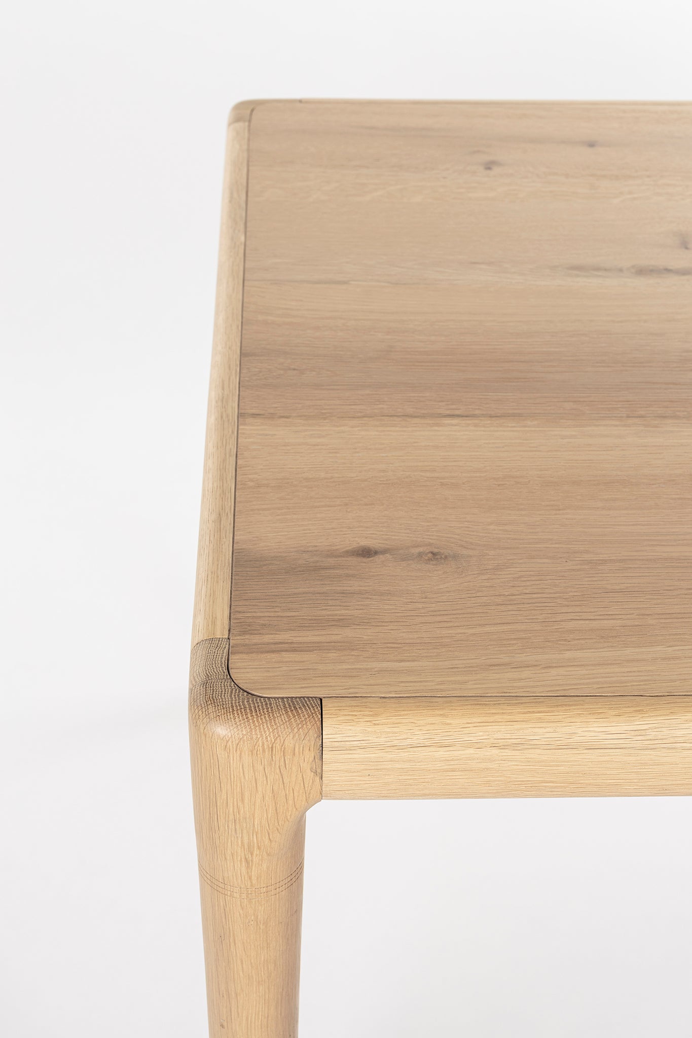 Ember Natural Oak Wood Dining Table