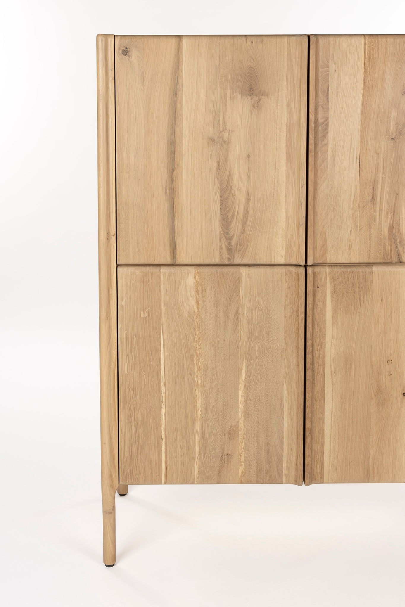 Ember Natural Oak Wood High Sideboard