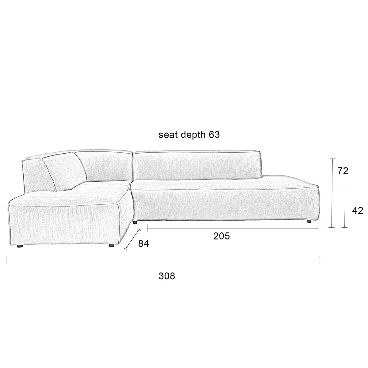 Fat Freddy Rib Sofa