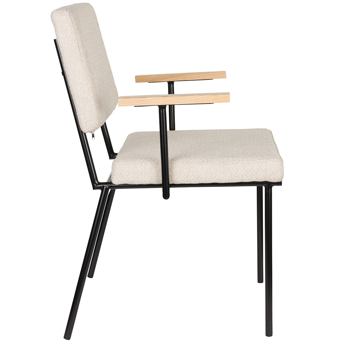 Fellow Off-White Armchair