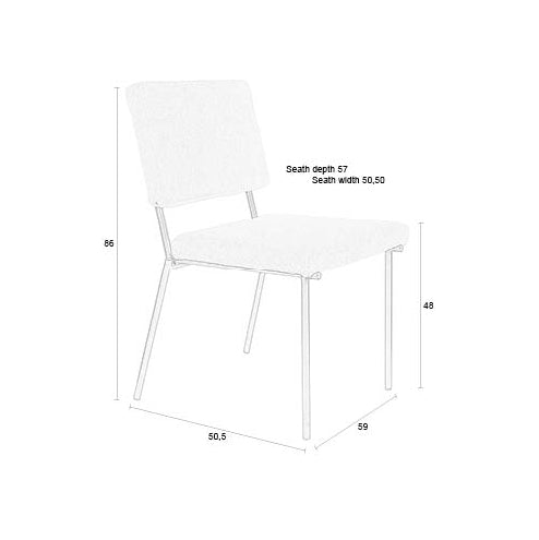 Fellow Off-White Chair