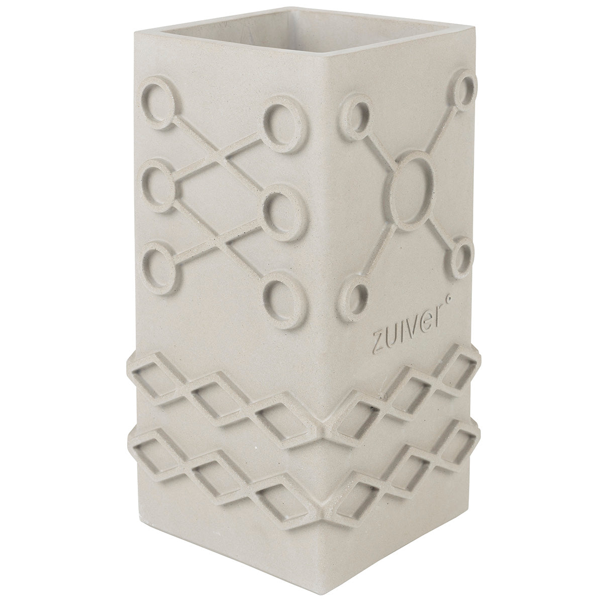 Graphic Square Vase