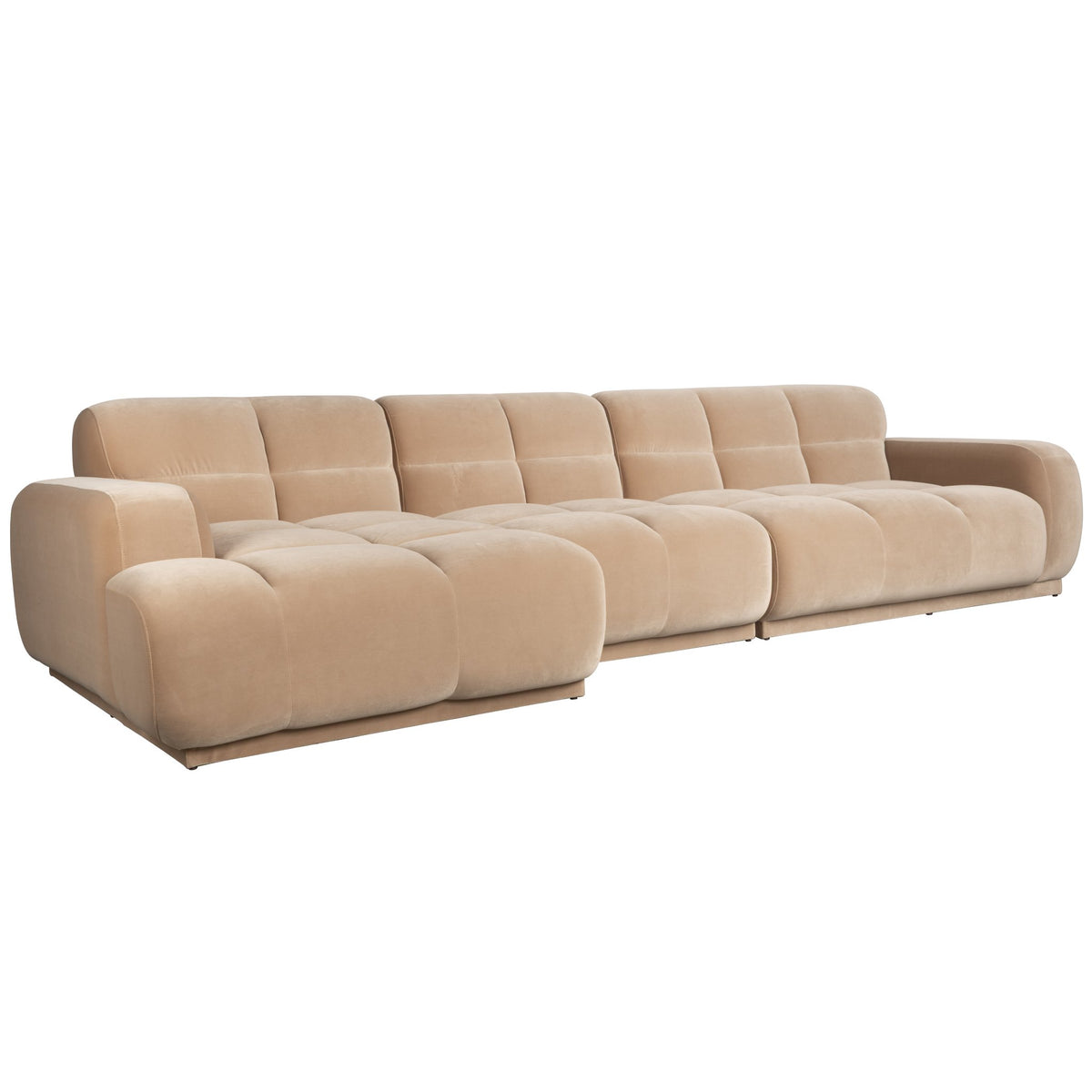 Hazel 6 Seater Chaise Longue Sofa