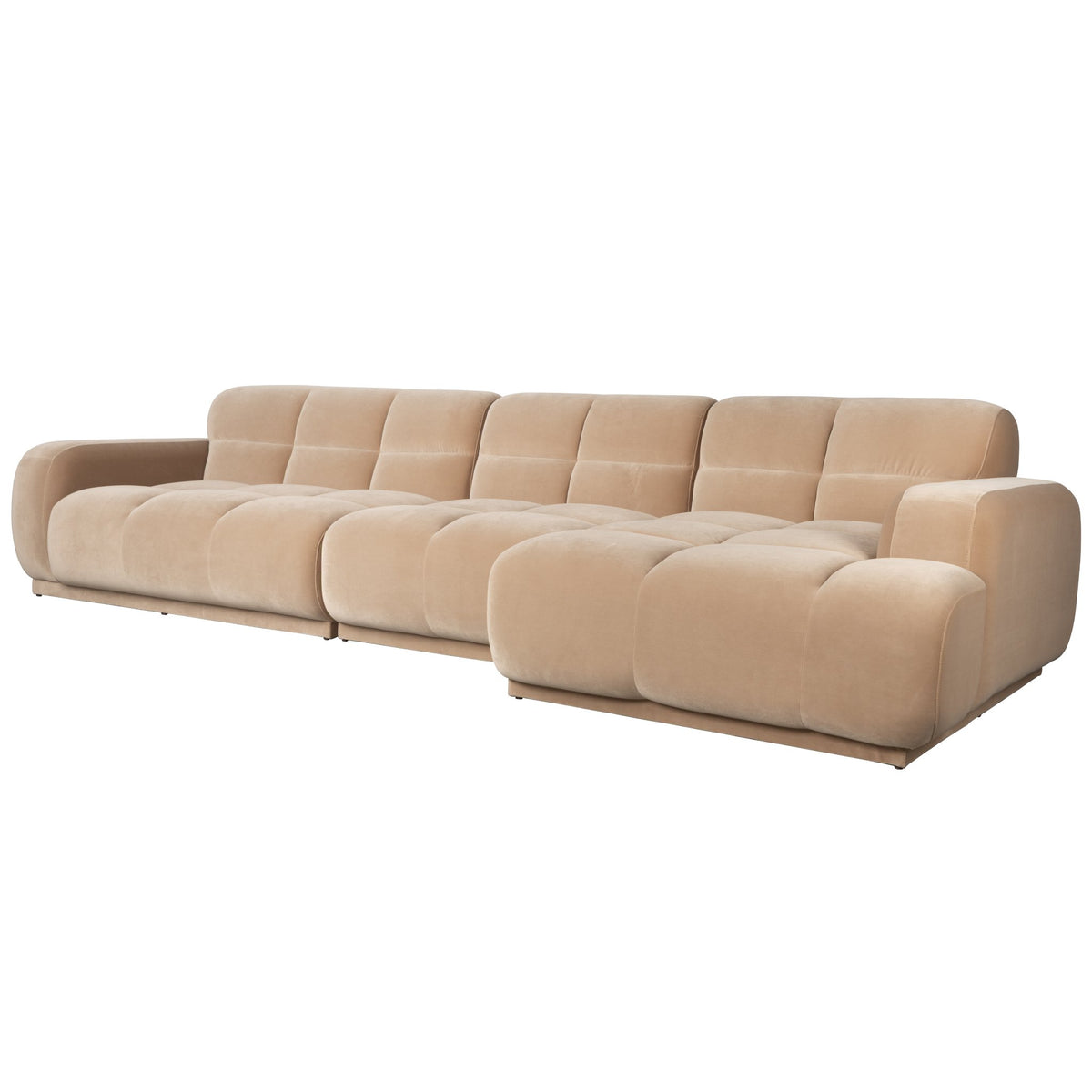 Hazel 6 Seater Chaise Longue Sofa