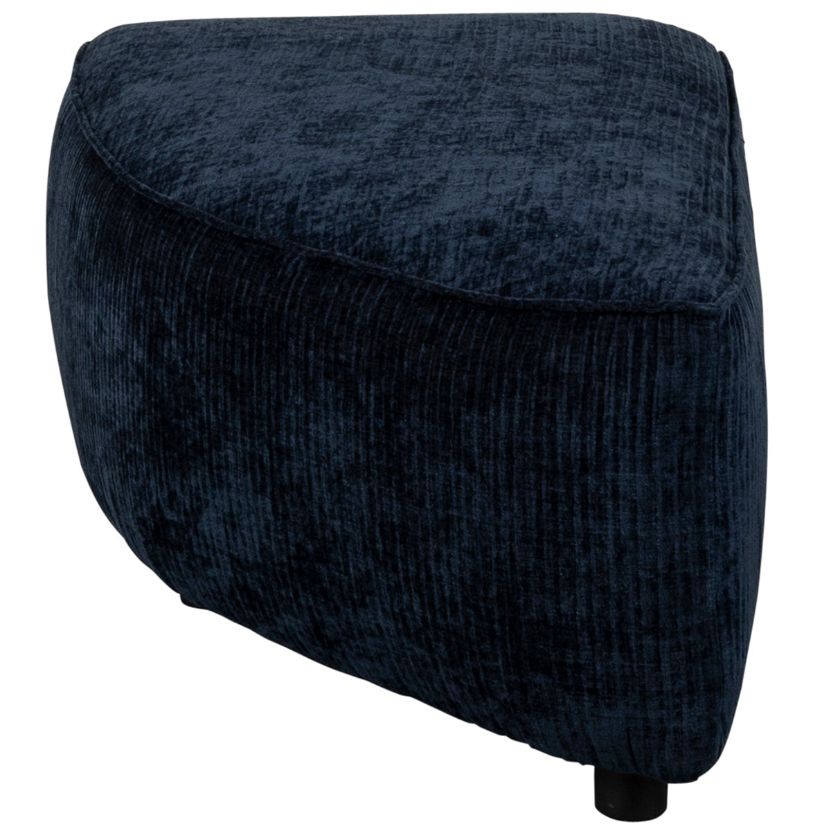 Hunter Navy Pie Pouf Left Element Sofa