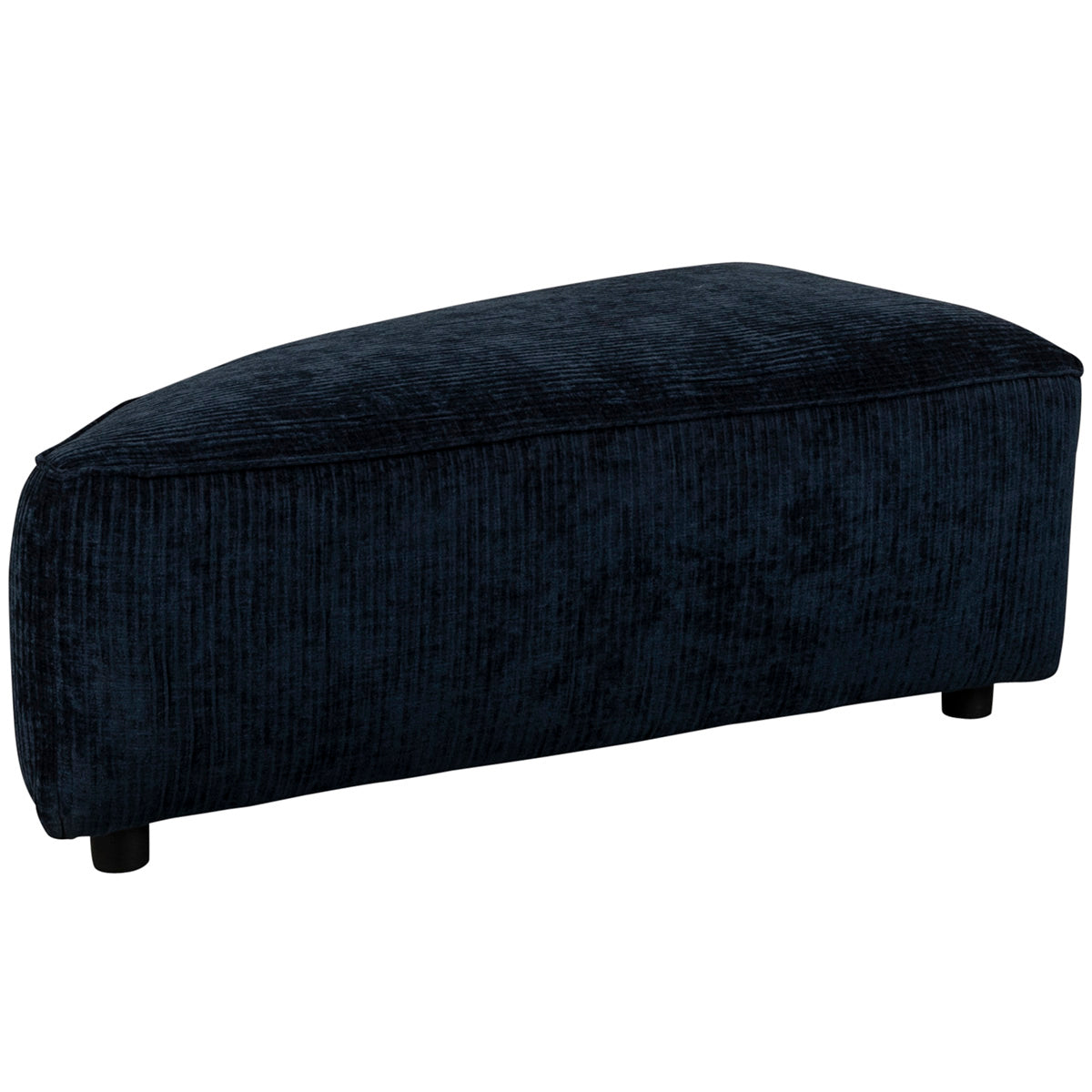 Hunter Navy Pie Pouf Left Element Sofa