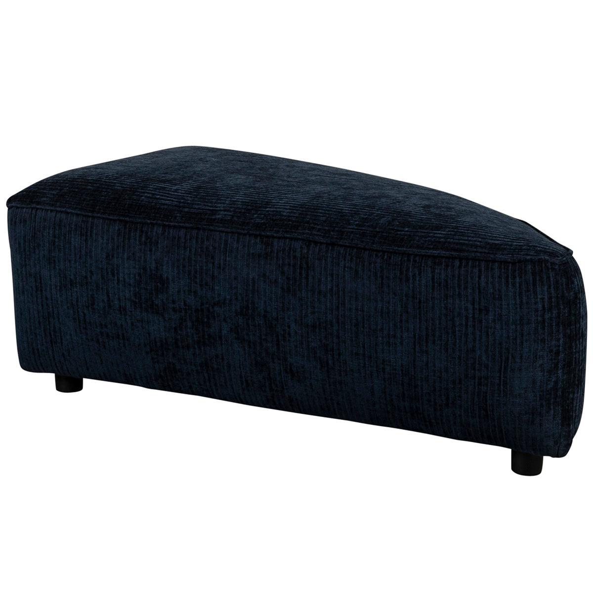 Hunter Navy Pie Pouf Right Element Sofa