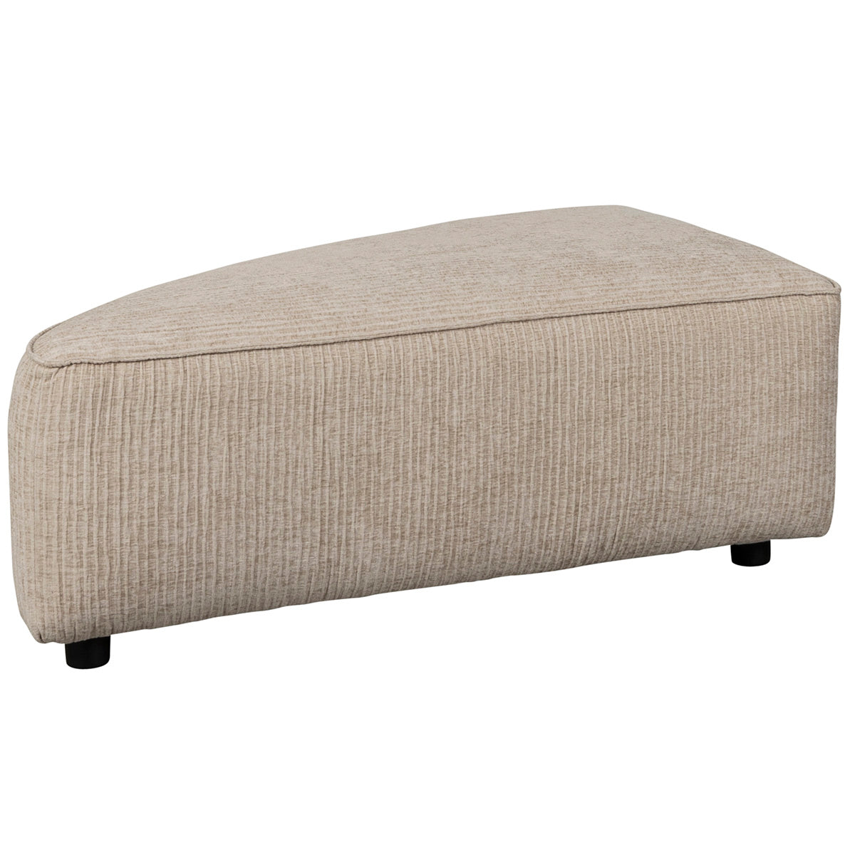 Hunter Sand Pie Pouf Left Element Sofa