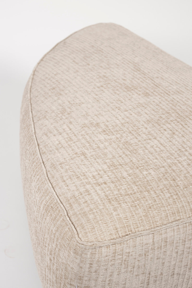 Hunter Sand Pie Pouf Right Element Sofa
