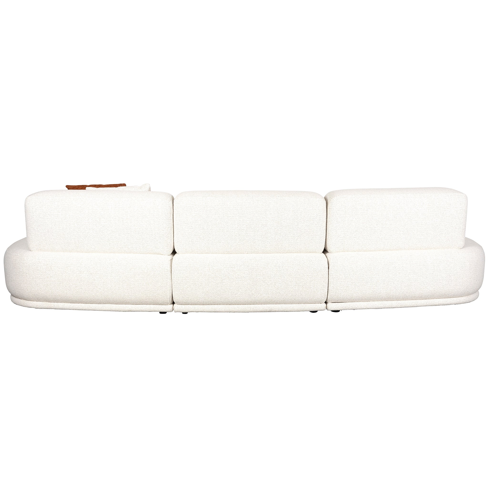 Island Off Whiet 4.5 Seater Sofa