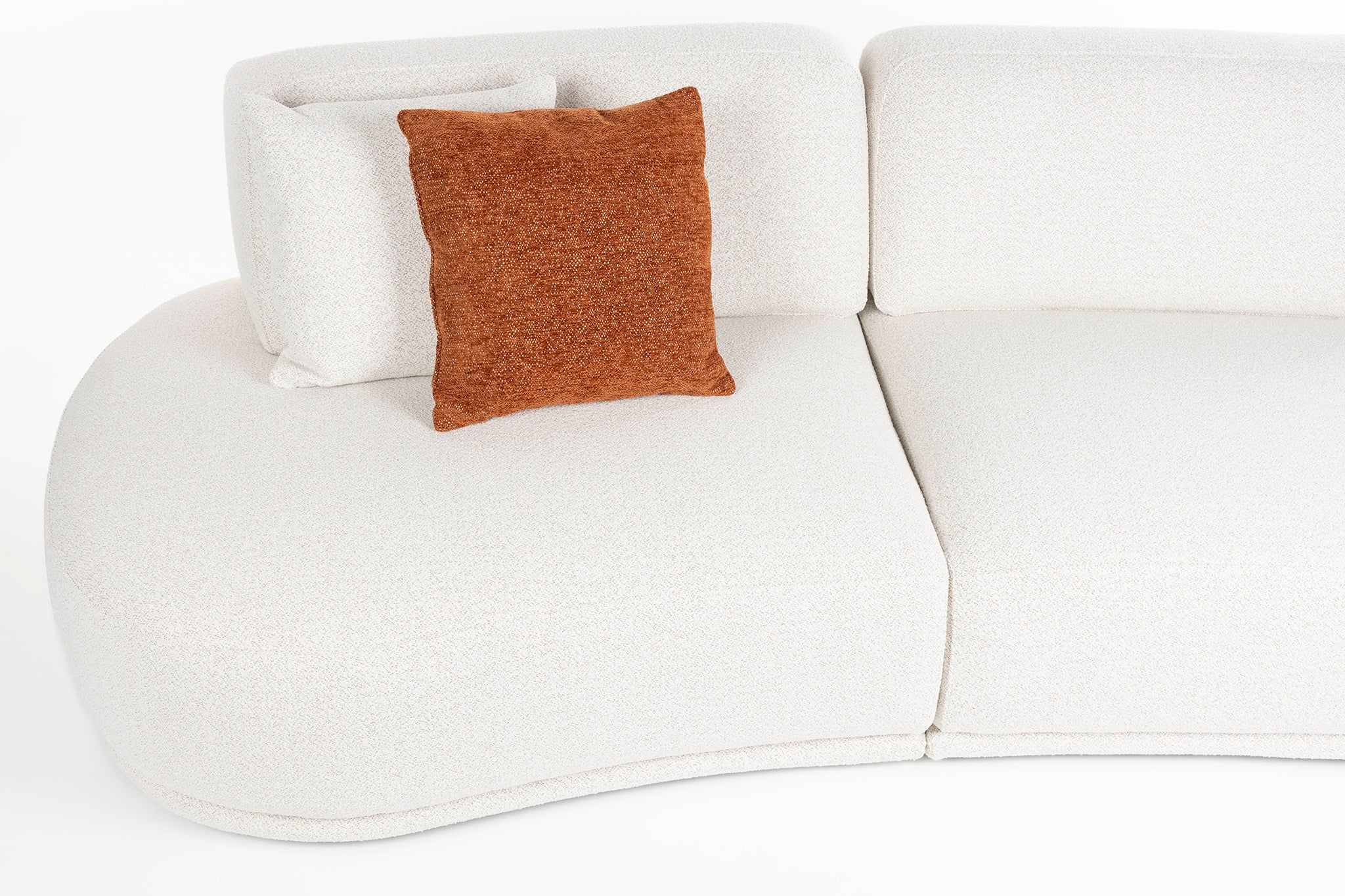 Island Off Whiet 4.5 Seater Sofa