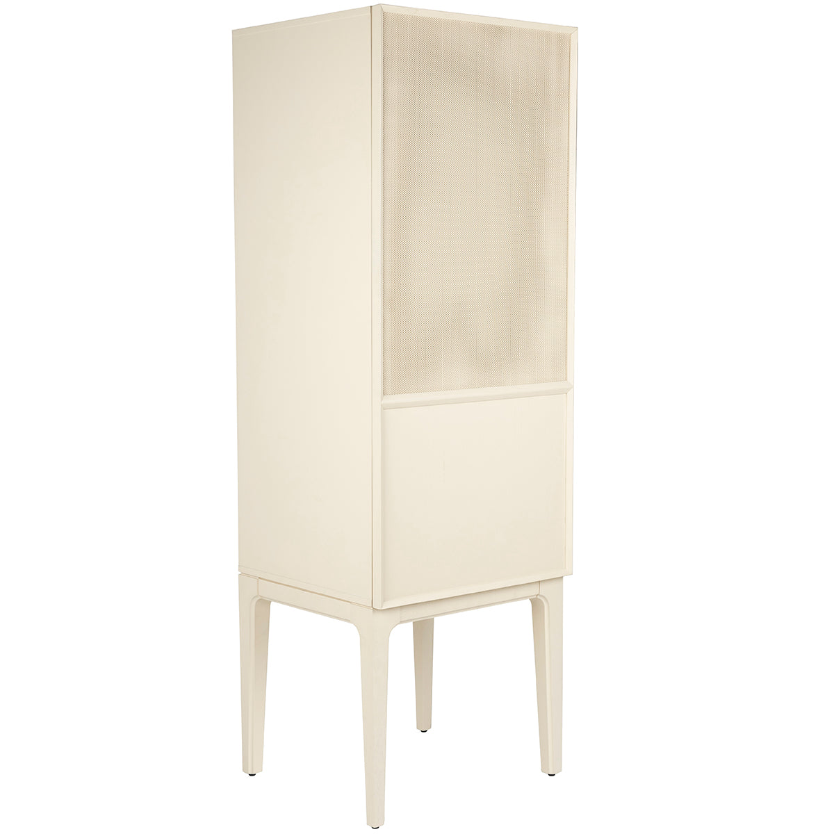 June Beige 1 Door Cabinet - WOO .Design
