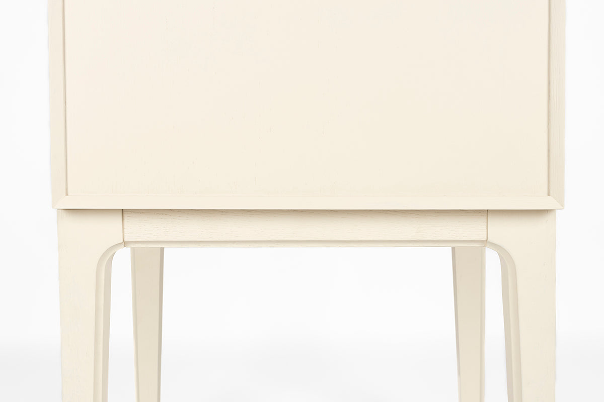 June Beige 1 Door Cabinet - WOO .Design