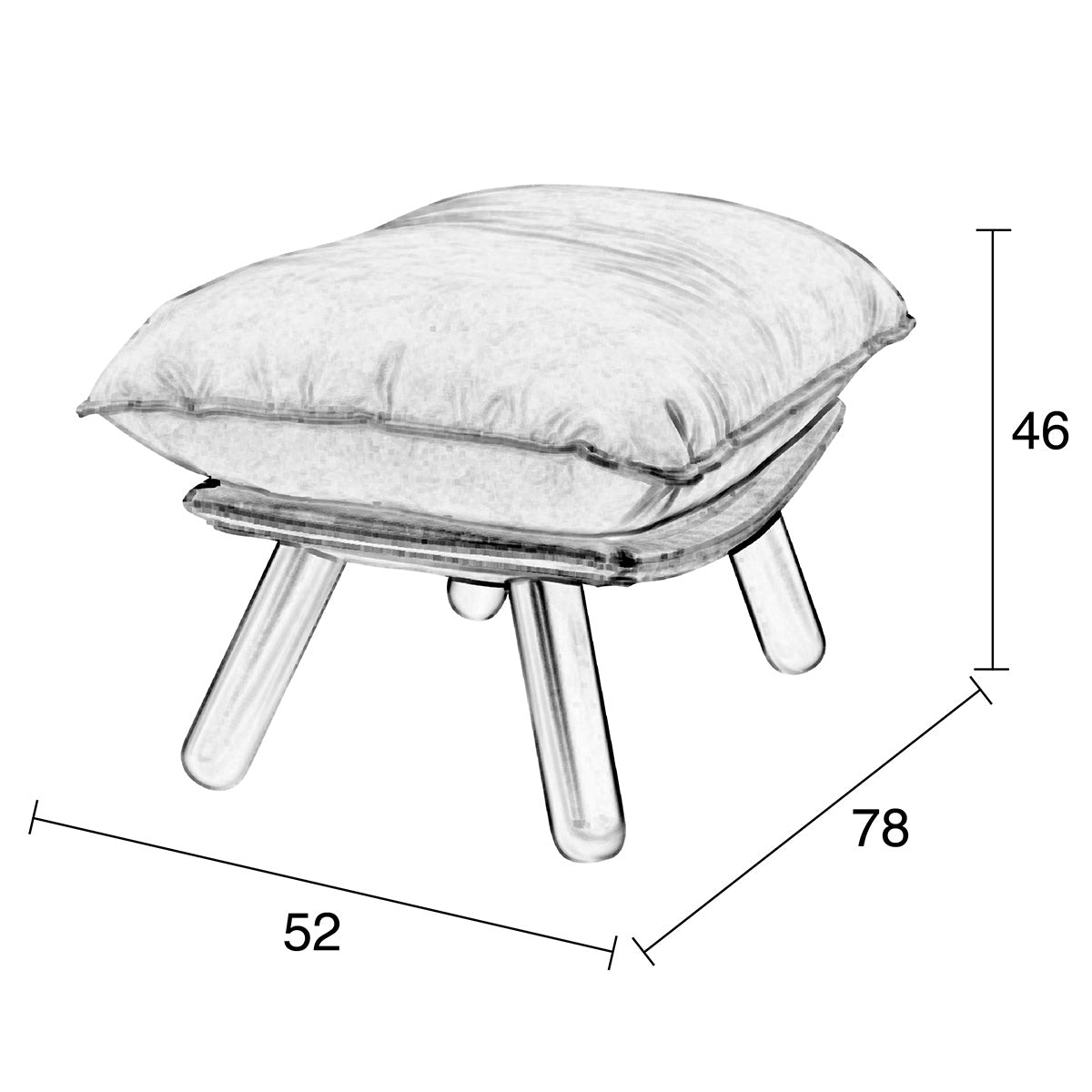 Lazy Sack Lounge Hocker