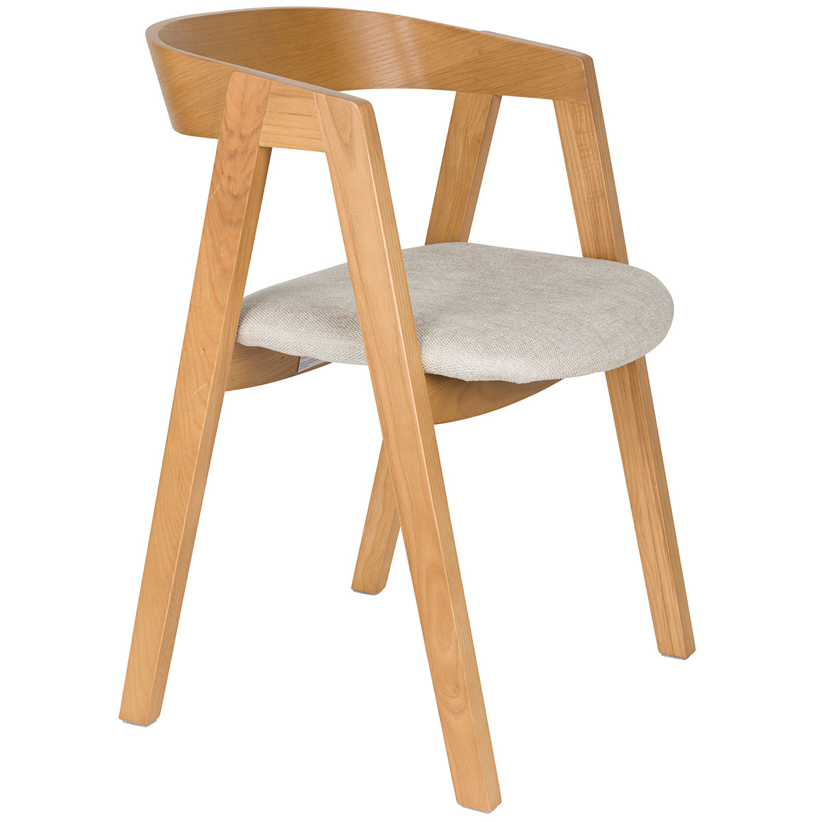 Mads Ash Wood Chair (2/Set)