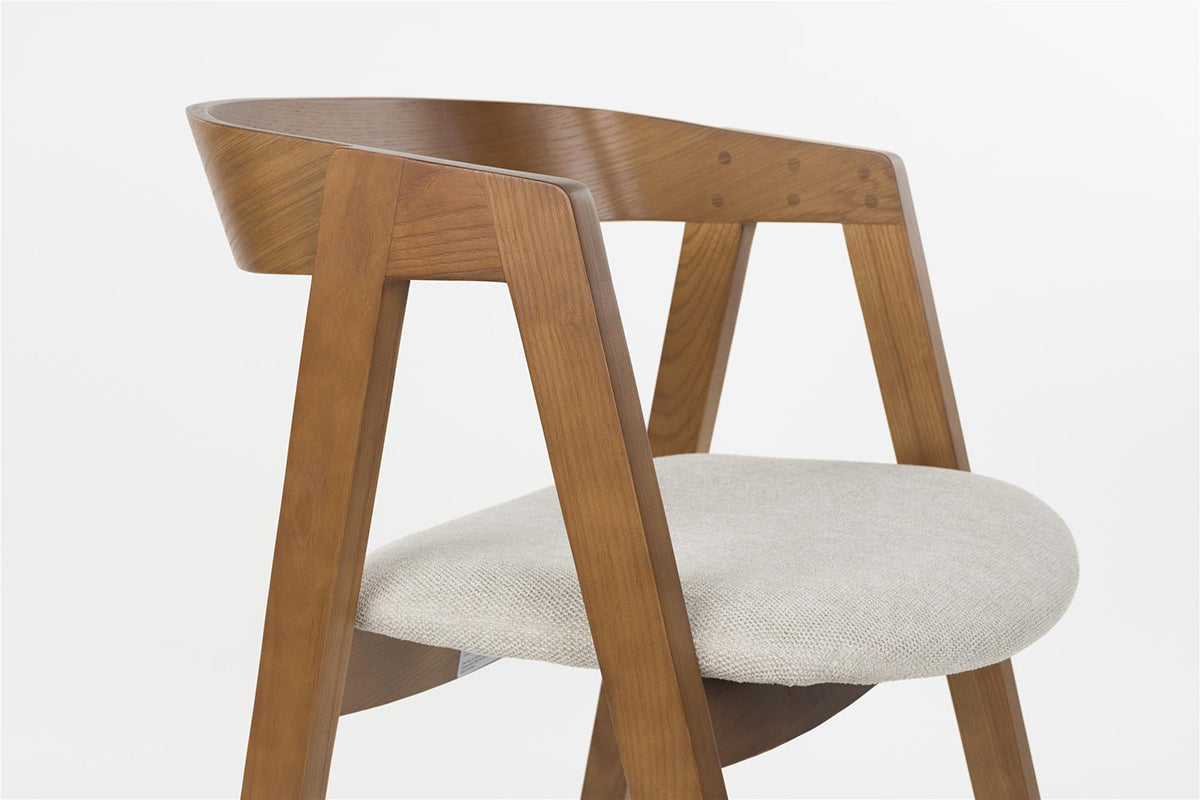 Mads Ash Wood Chair (2/Set)