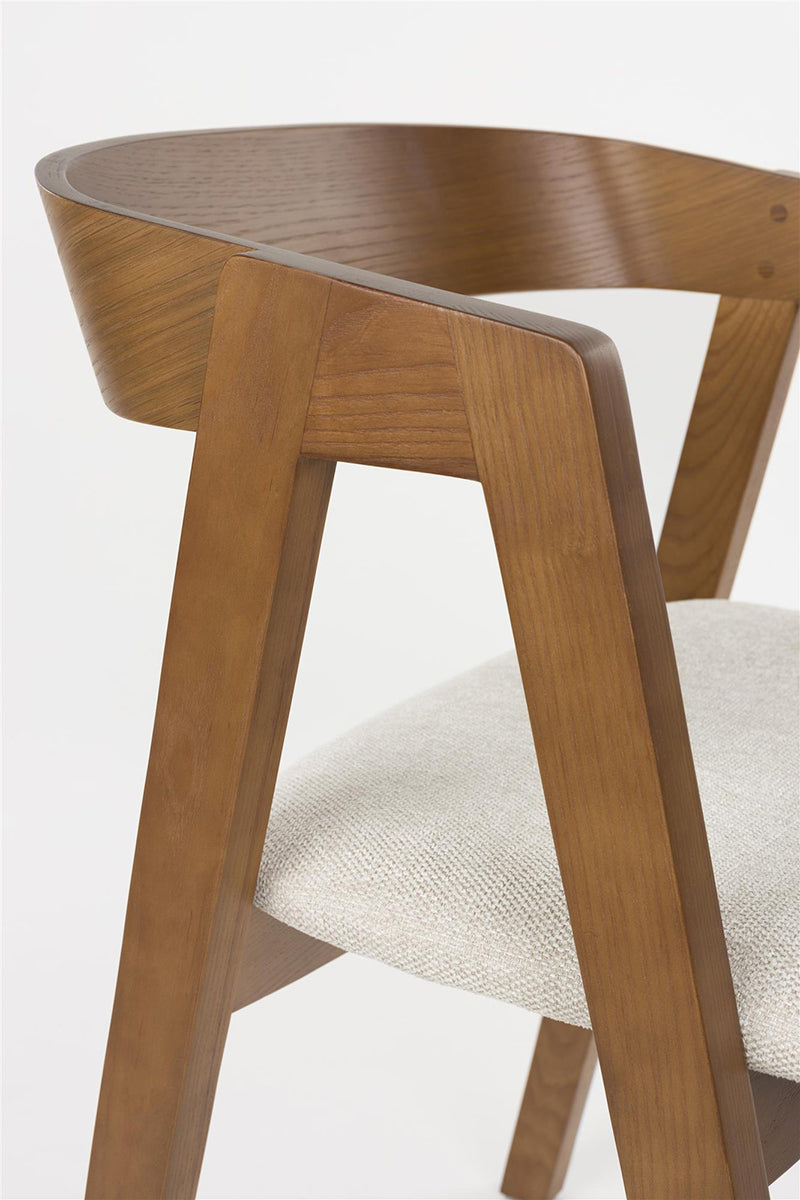 Mads Ash Wood Chair (2/Set)