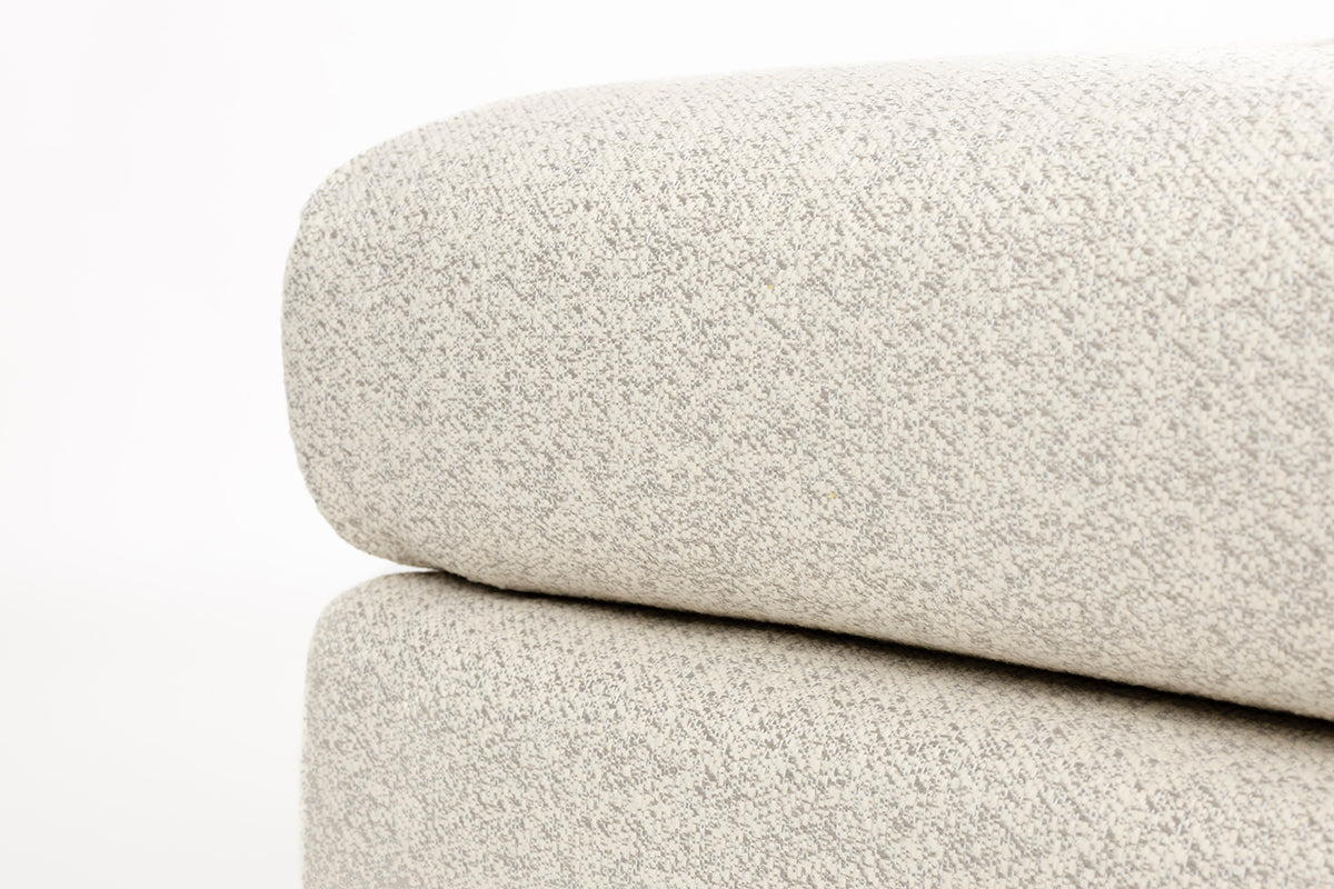 Mississippi Beige Outdoor Hocker - WOO .Design