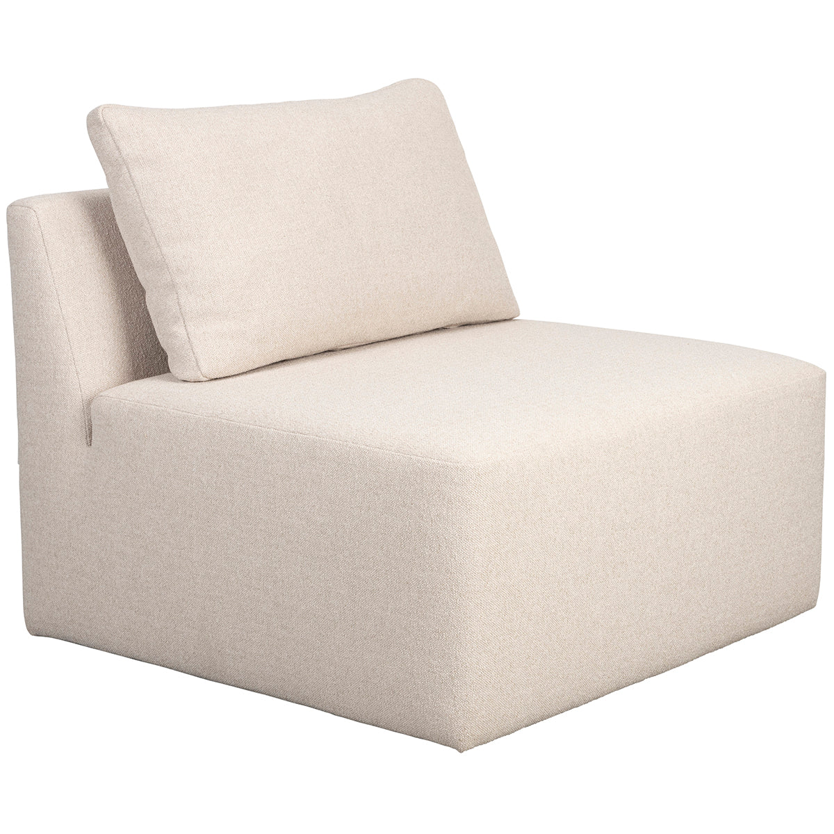 Prosper Sand 1 Seater Sofa - WOO .Design