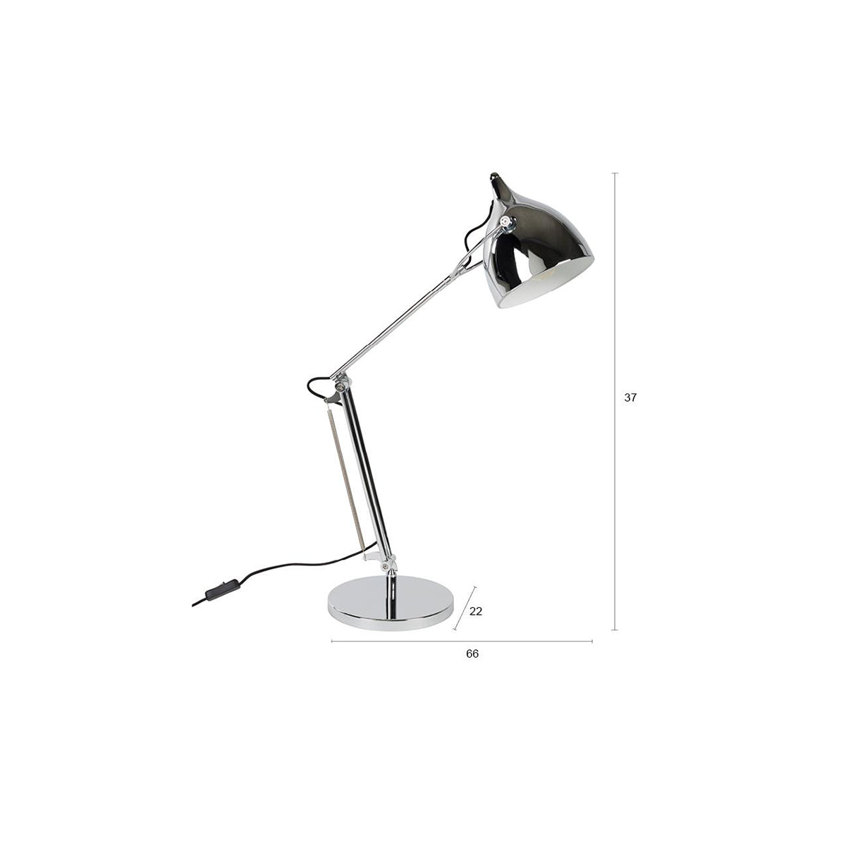 Reader Chrome Desk Lamp