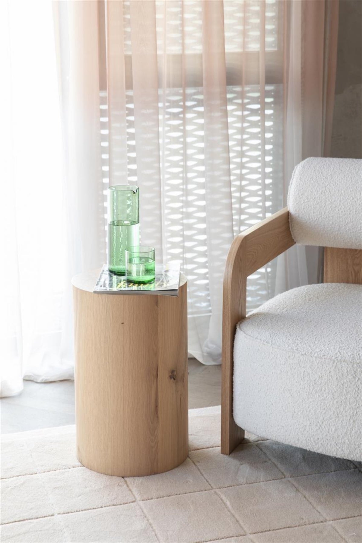 Silo Pillar Table