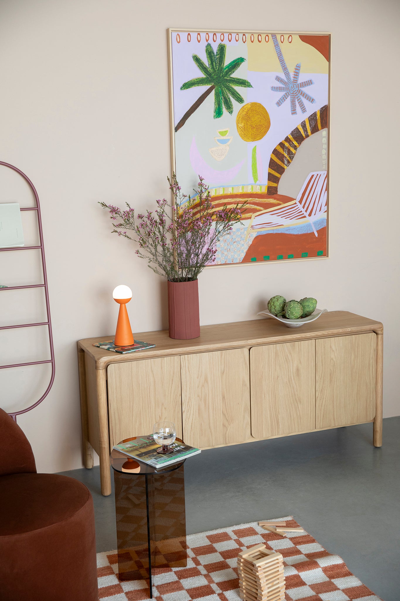 Storm Natural Sideboard