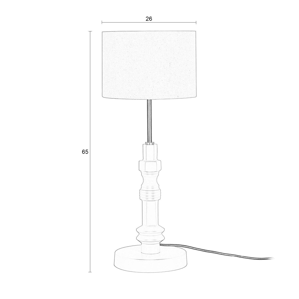 Totem Table Lamp - WOO .Design