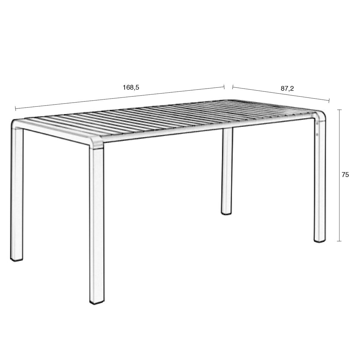 Vondel Garden Table