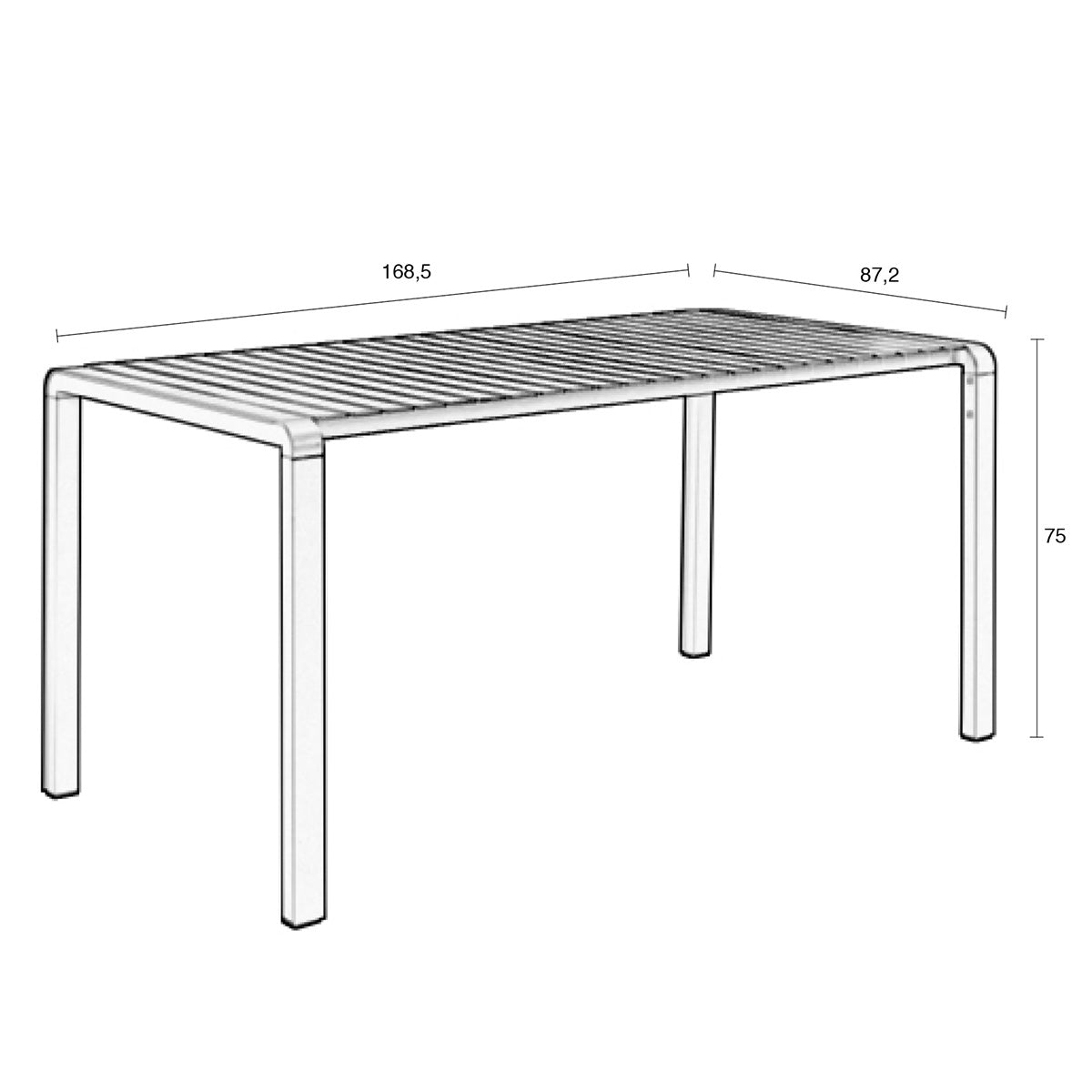 Vondel Garden Table