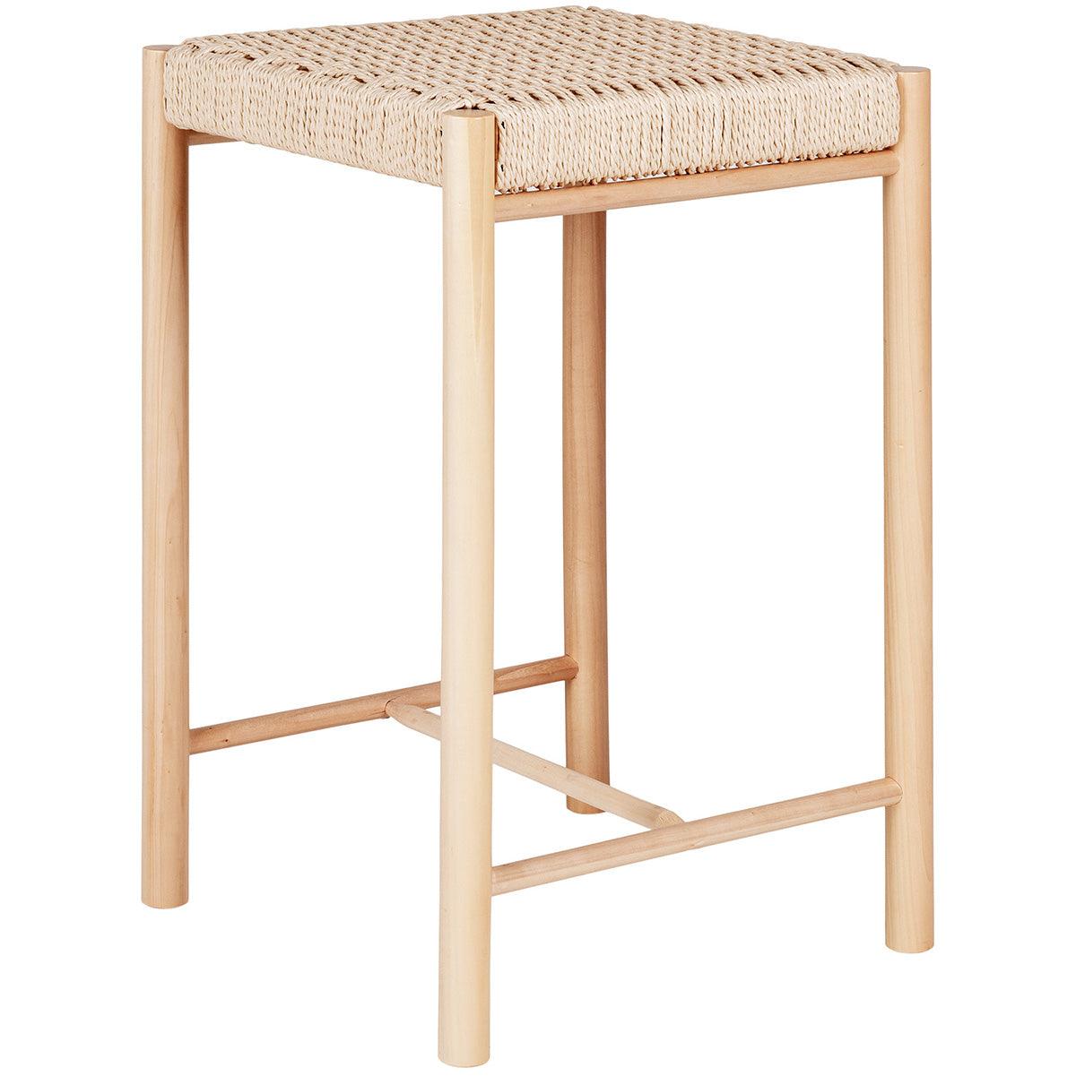 Abano Natural Poplar Counter Chair - WOO .Design