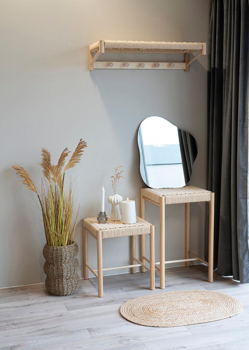 Abano Natural Poplar Counter Chair - WOO .Design