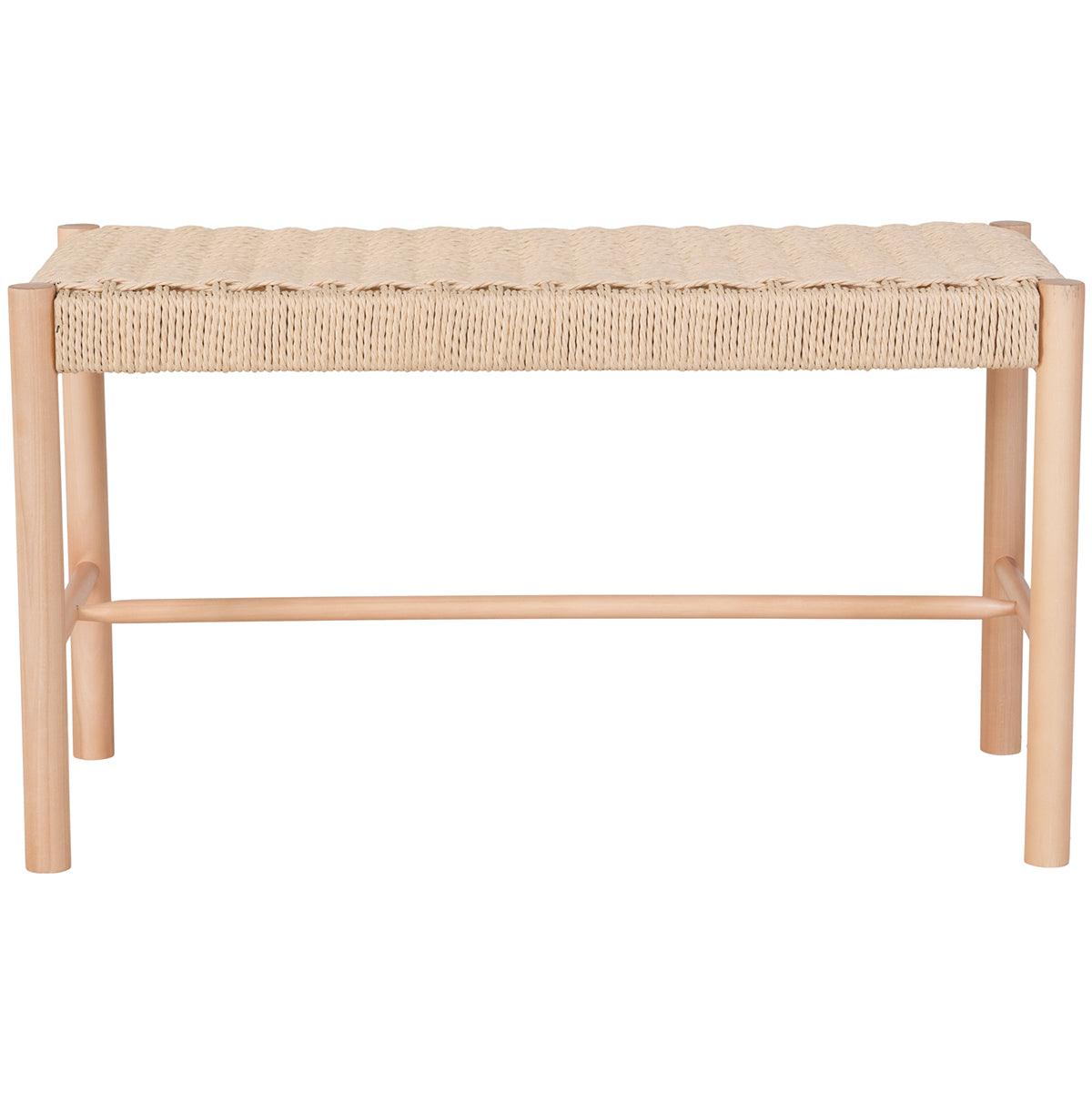 Abano Natural Poplar Wood Bench - WOO .Design