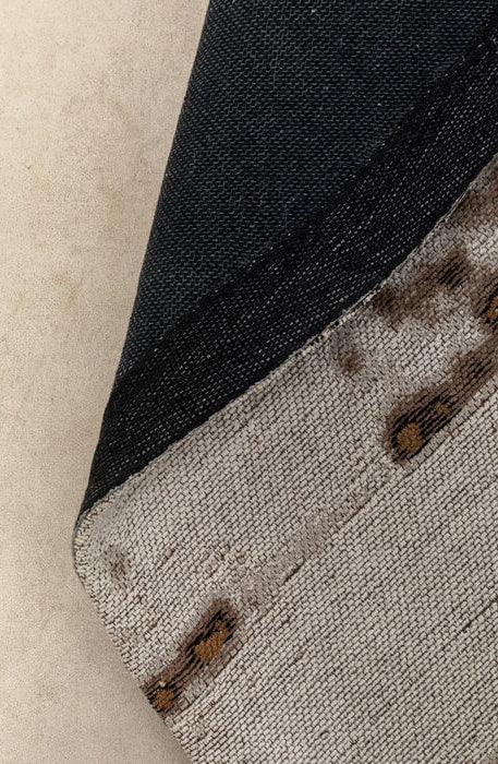 Abstract Grey Round Carpet - WOO .Design